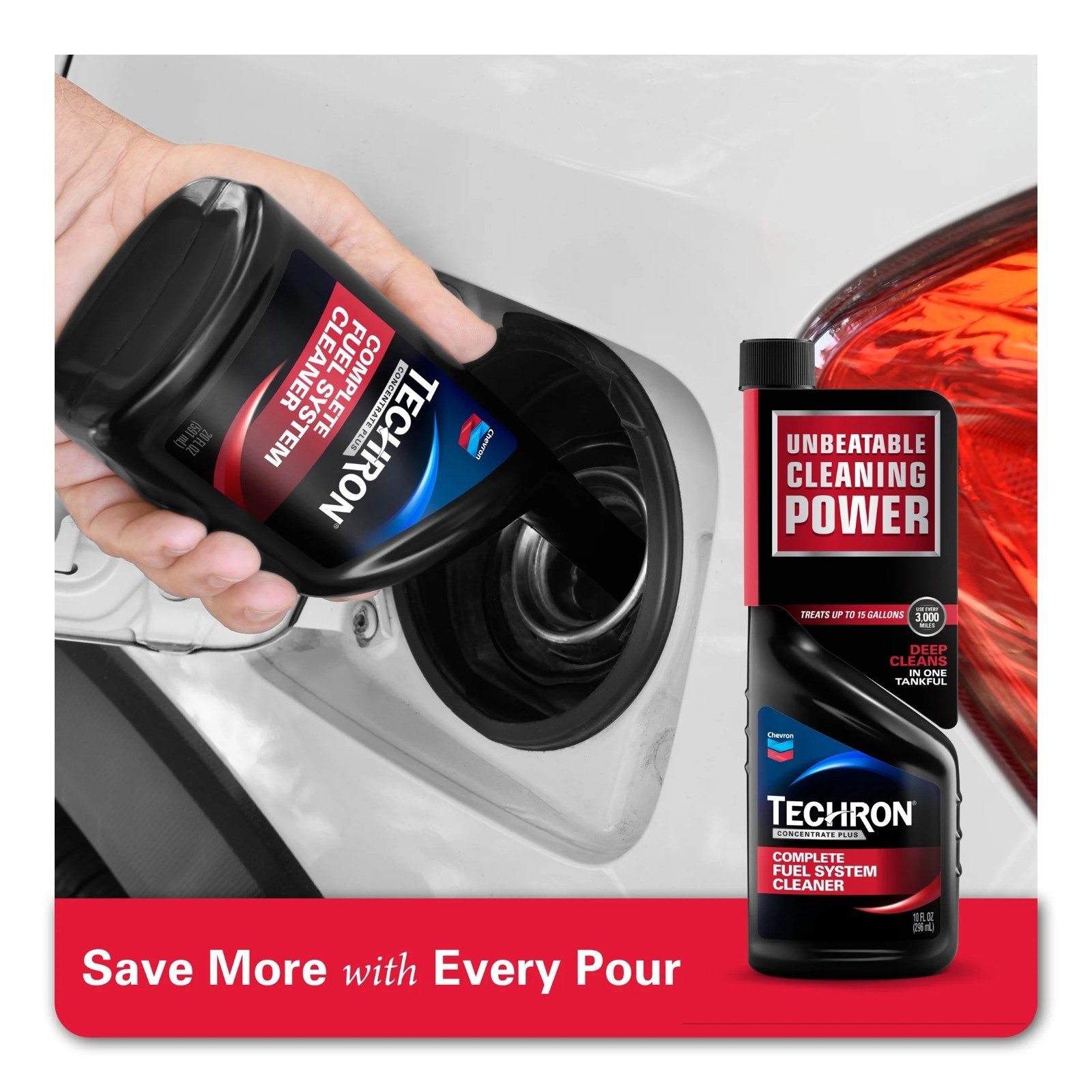 Chevron Techron Complete Fuel System Cleaner, 10 oz.