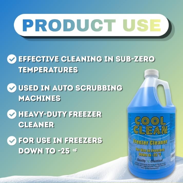 Cool Clean Heavy-Duty Freezer Cleaner-1 gallon (128 oz.)