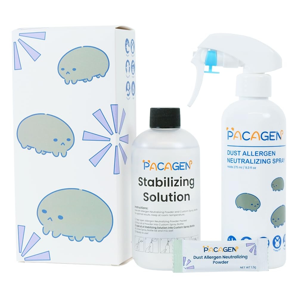 Dust Allergen Neutralizing Spray for Humans – Perfect for Home Use, Immediate…