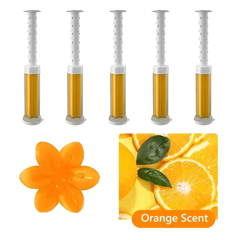 Toilet Gel 1Pc/12 Count Toilet Bowl Gel Stamp 6 Kinds of Scent Toilet Cleaner Ge