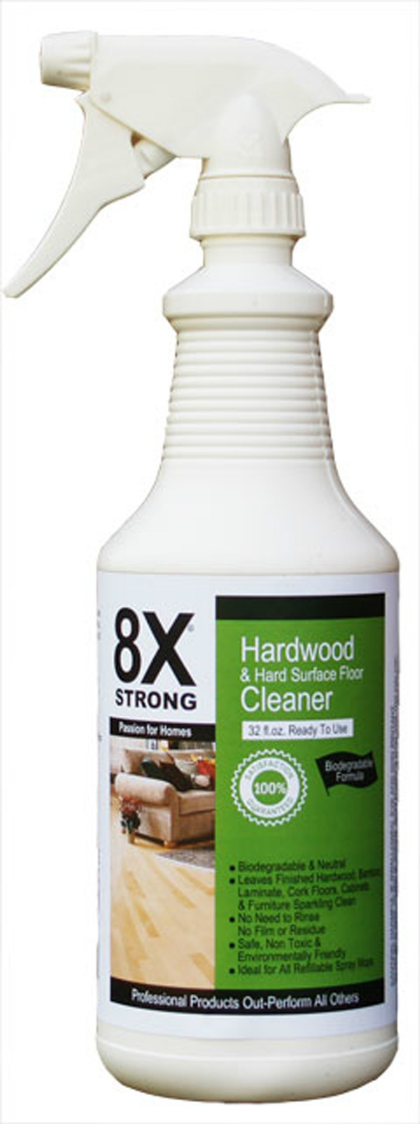 8X Strong hardwood cleaner Value Pack – BioDegradable & Non Toxic