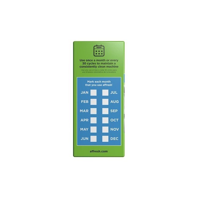 affresh Count Washing Machine Cleaner Tablets