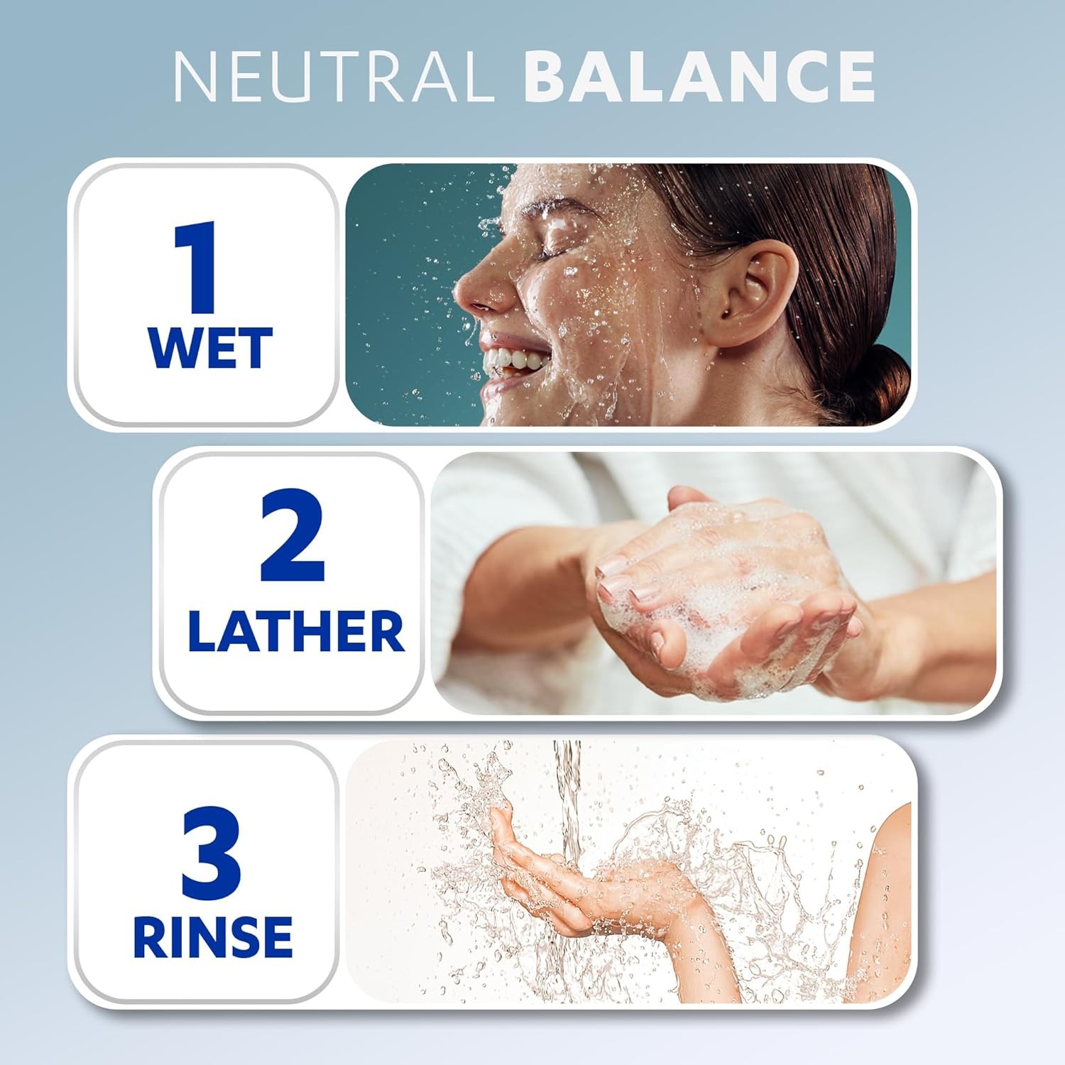Neutral Hypoallergenic Bar Soap – Fragrance-Free & Dye-for Face & Body – Gentle