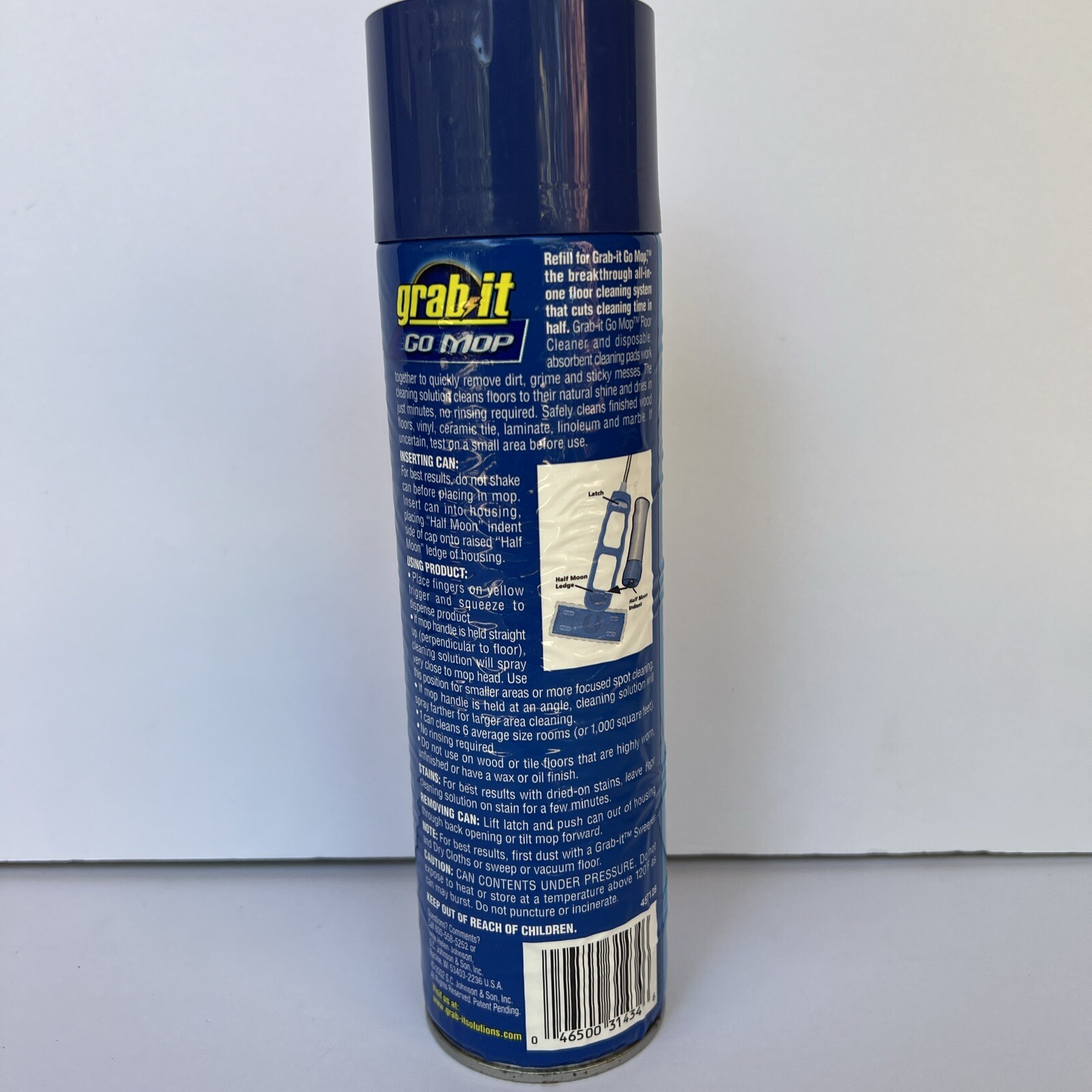 Pledge Grab-it Go Mop System Floor Cleaner – Refill Can – Discontinued – NEW