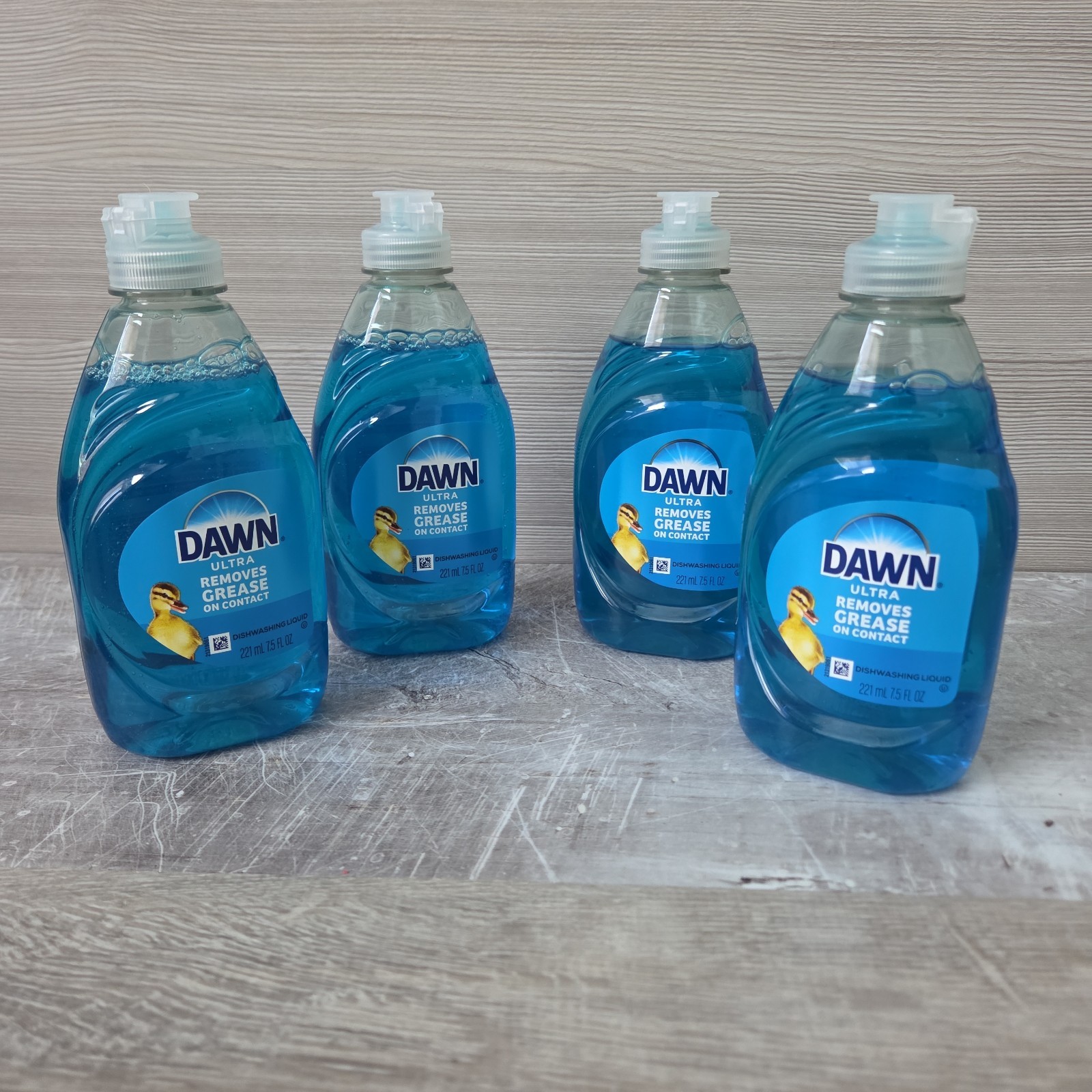Dawn Original Scent Dishwashing Liquid Dish Soap Small 7.5 Oz Lot Of 4