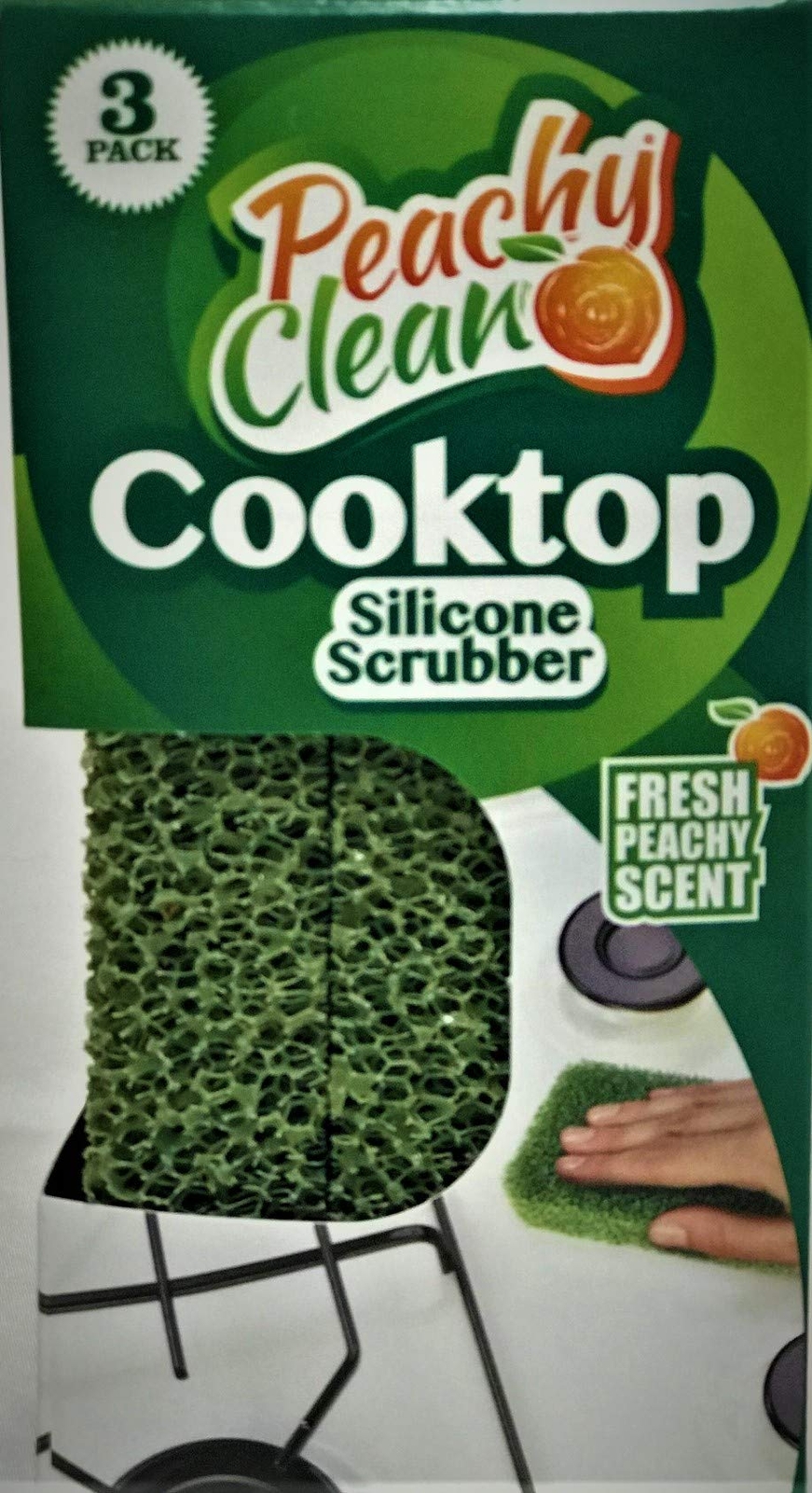 Silicone Scrubber qty 3 Cooktop Scrubber