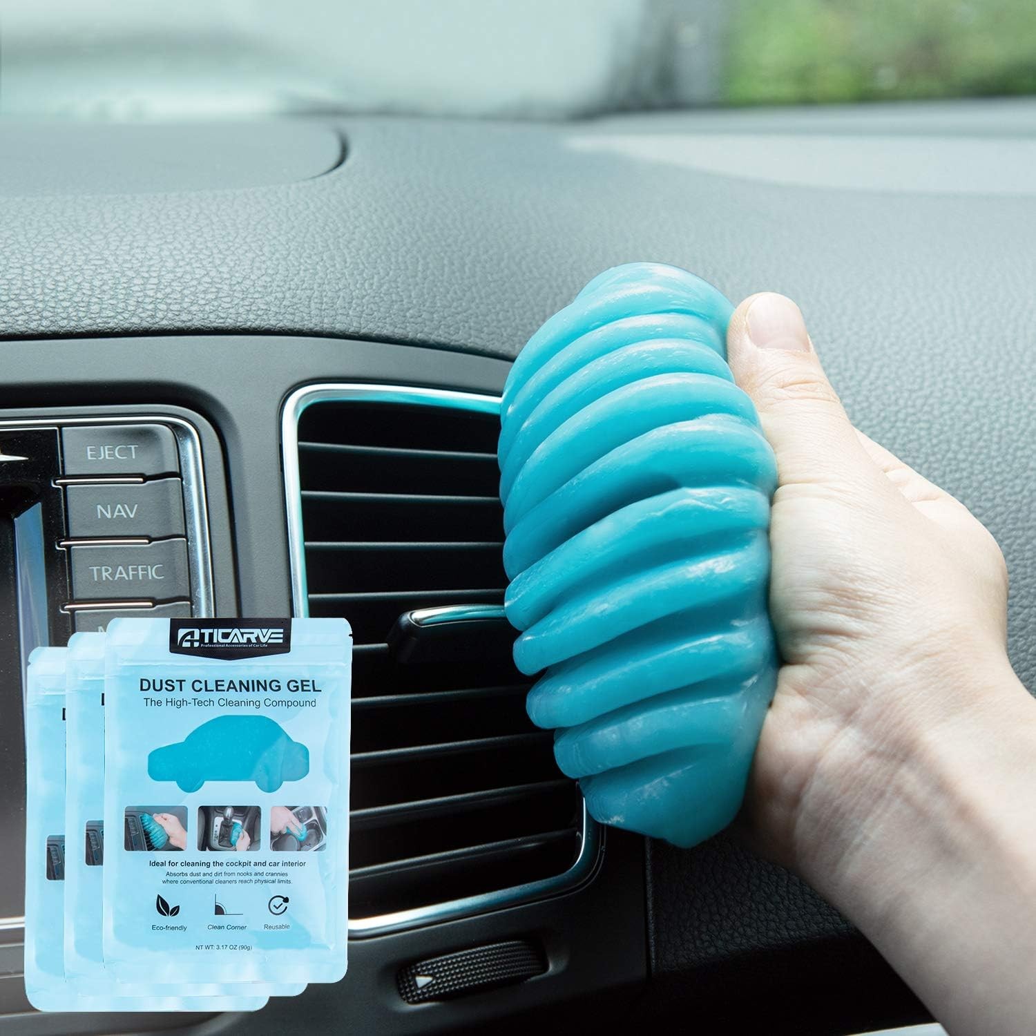 Car Detailing Cleaning Gel Putty Auto Interior Vent Cleaner Slime Keyboard Goo
