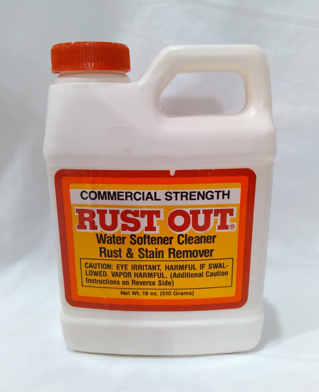 Commercial Strength RUST OUT Water Softener Cleaner Rust & Stain Remover 18 oz