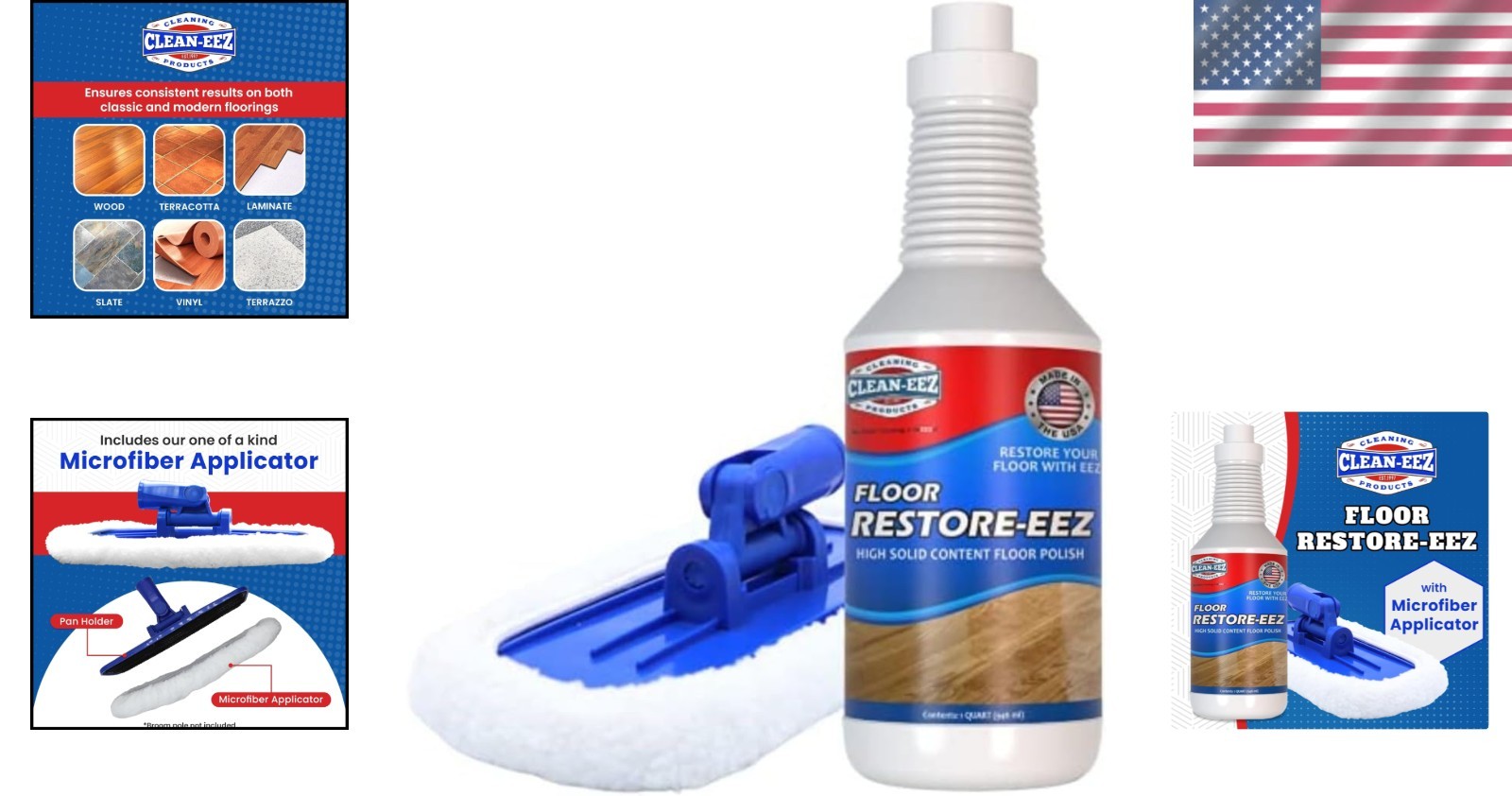 Shine & Protect Wood, Laminate, Vinyl Floors – 1 Bottle