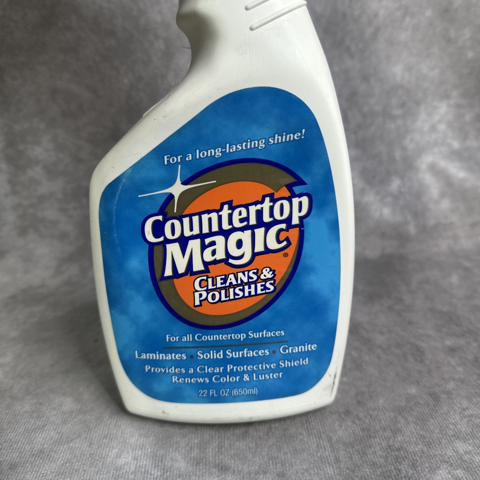 Magic Countertop Laminates Granite Solid Surfaces Cleaner Polisher 22 fl oz