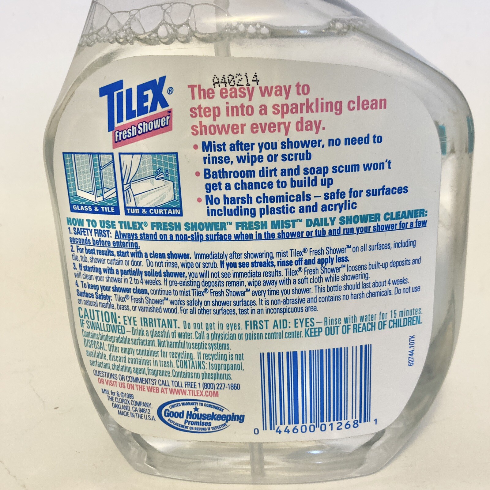Lot 2 Tilex Fresh Shower Spray Daily Shower Cleaner Fresh Mist 32oz Discontinued