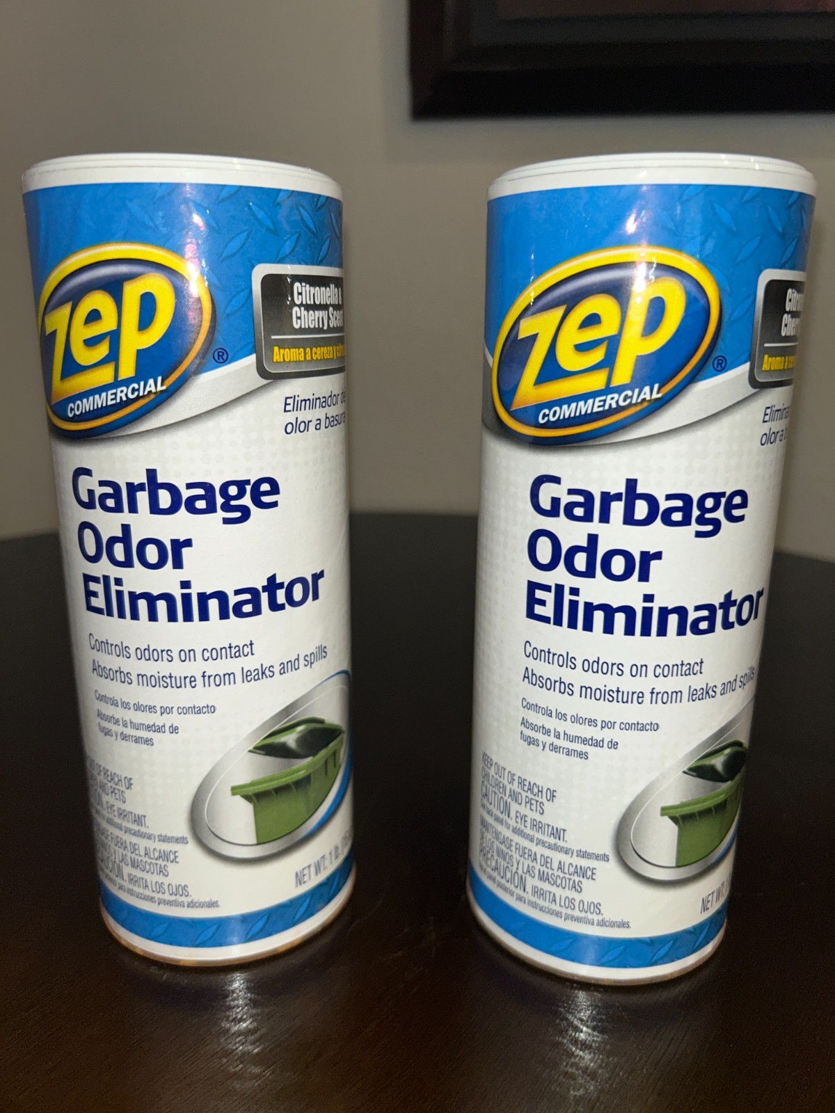 ZEP Garbage Odor Eliminator 2 each 1 lb Citronella and Cherry Scent