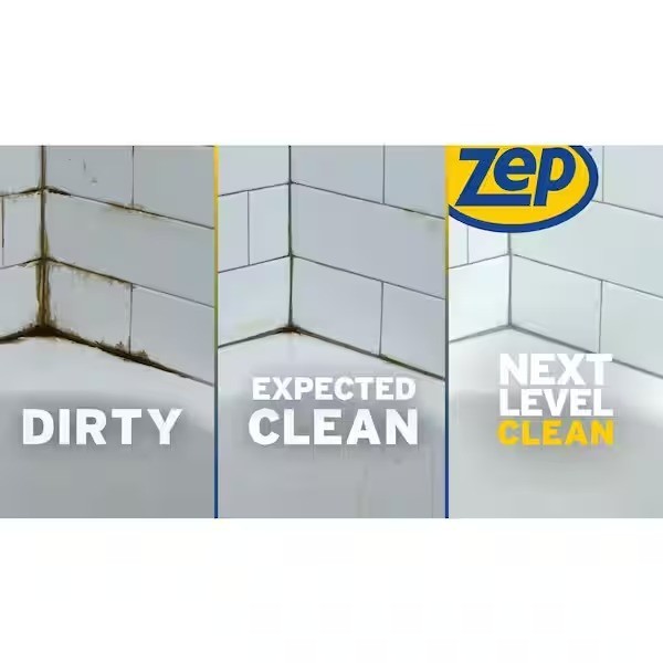 ZEP 32 oz. Mold and Mildew Stain Remover Ready to Use Formula & Whitens Surfaces