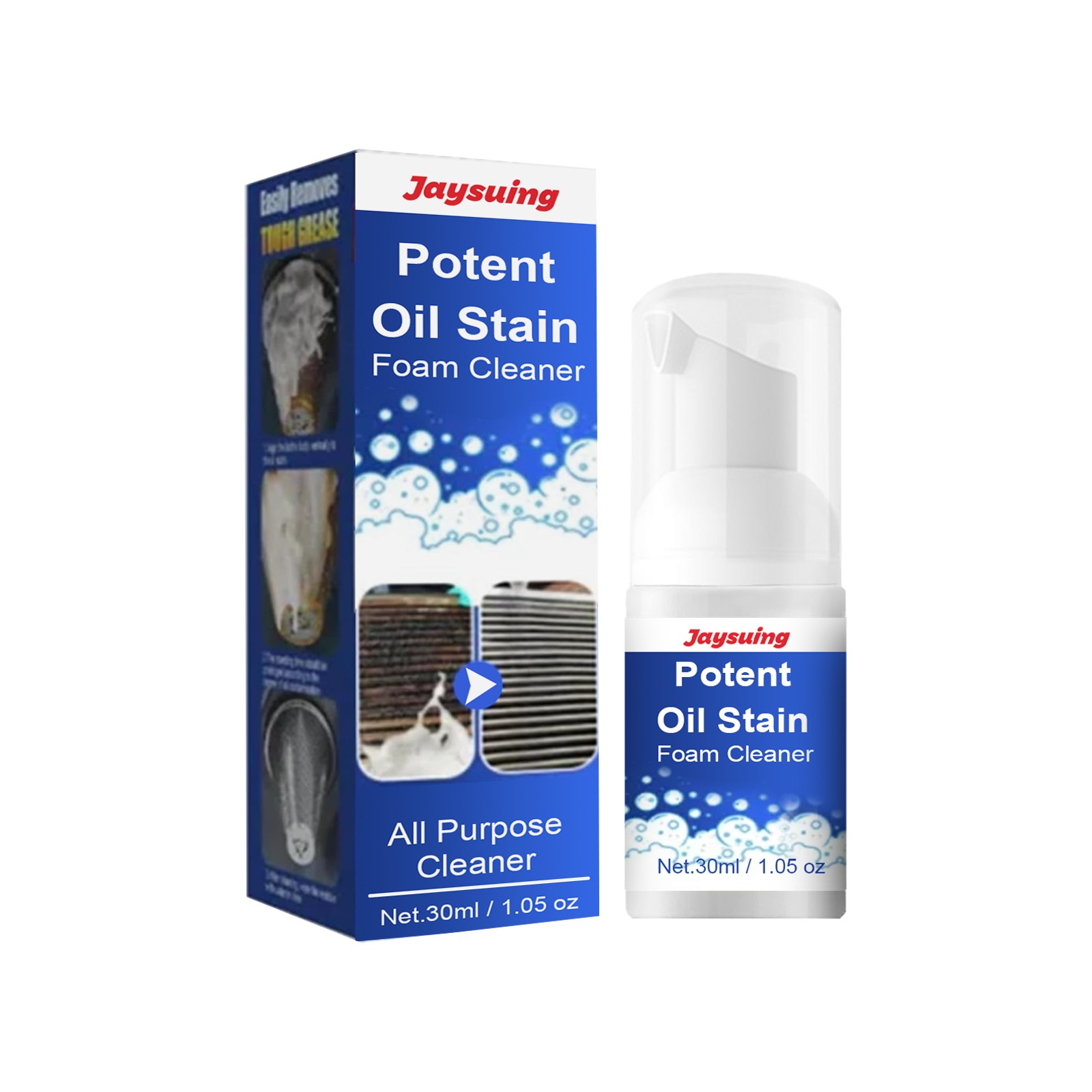 Kitchen Degreaser Spray for Stove Cooktop Range Hood Heavy Duty Cleaner