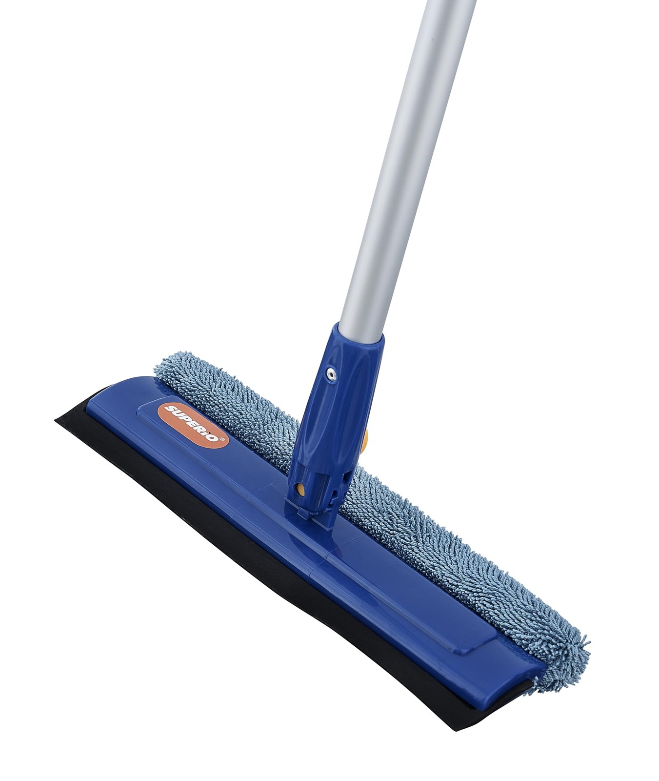 Window Washer And Silicone Squeegee Auto Easy Grip Extendable Handle Microfiber
