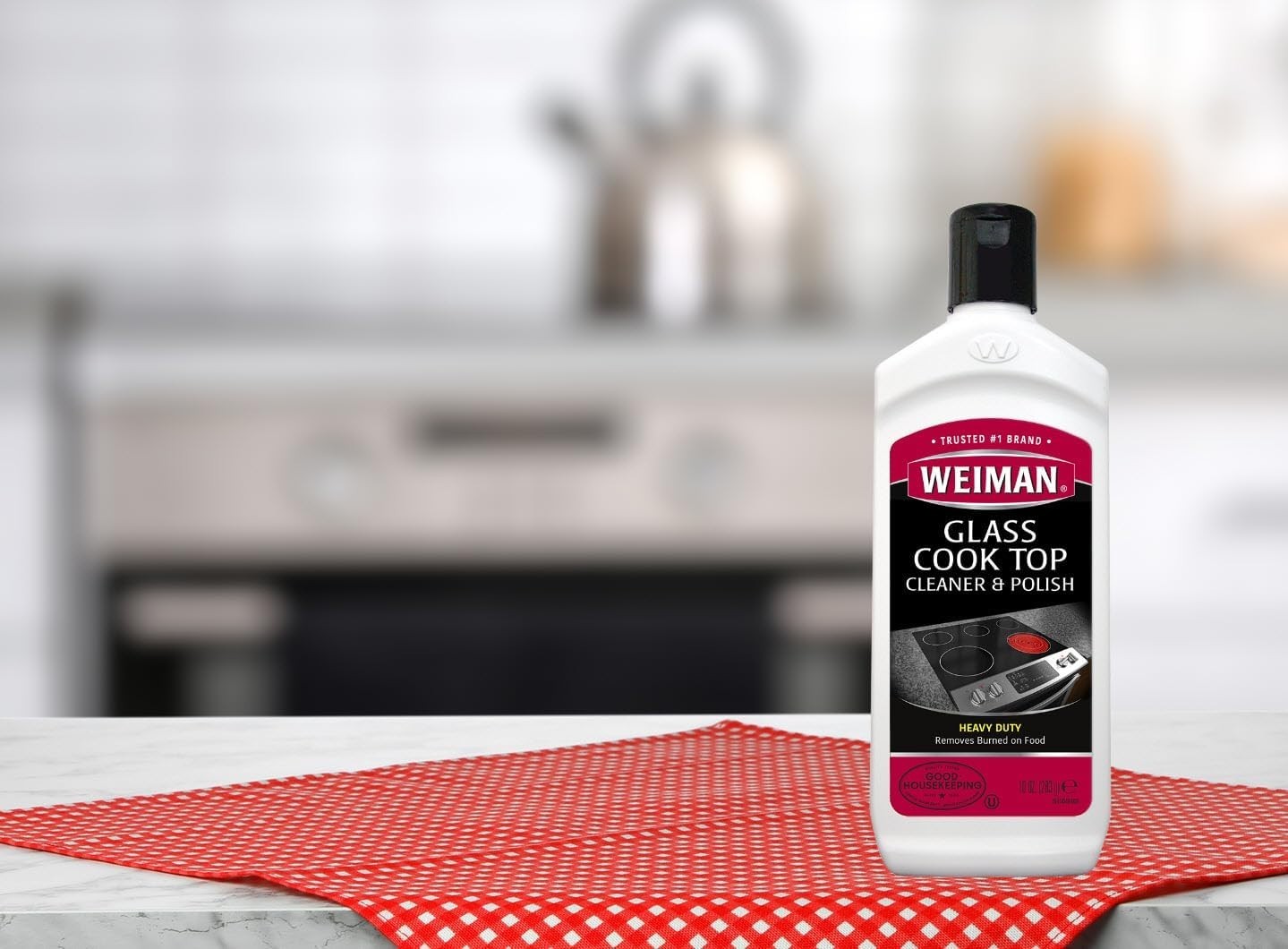 Weiman 20oz Smooth Top Ceramic & Glass Cooktop Cleaner – Shines & Protects