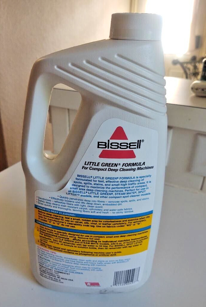 BISSELL Little Green Formula Sealed 32oz Carpets Upholstery Spot Lifter – Sealed