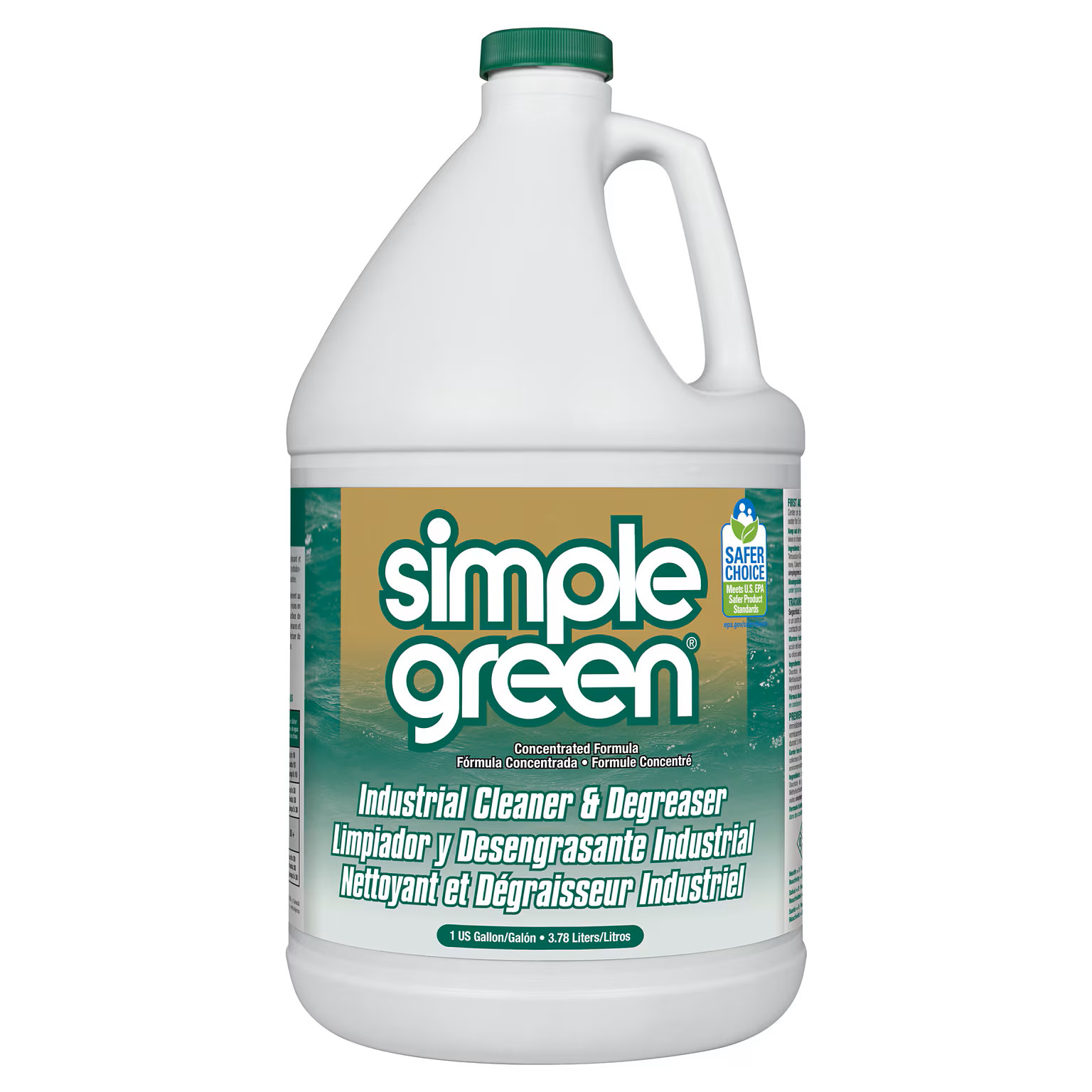 Simple Green Industrial Cleaner Degreaser 1 Gal Jug Heavy Duty Multi-Surface
