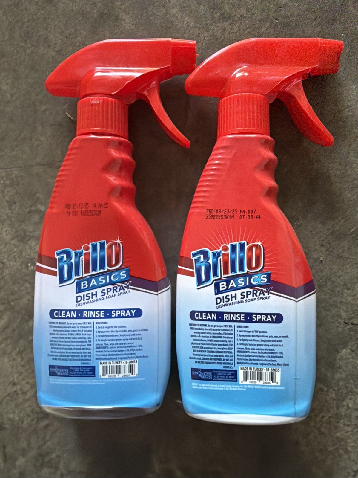 Brillo Basics Fresh Scent Dish Soap Spray – 10 oz SET OF 2 FREE SHIPPING