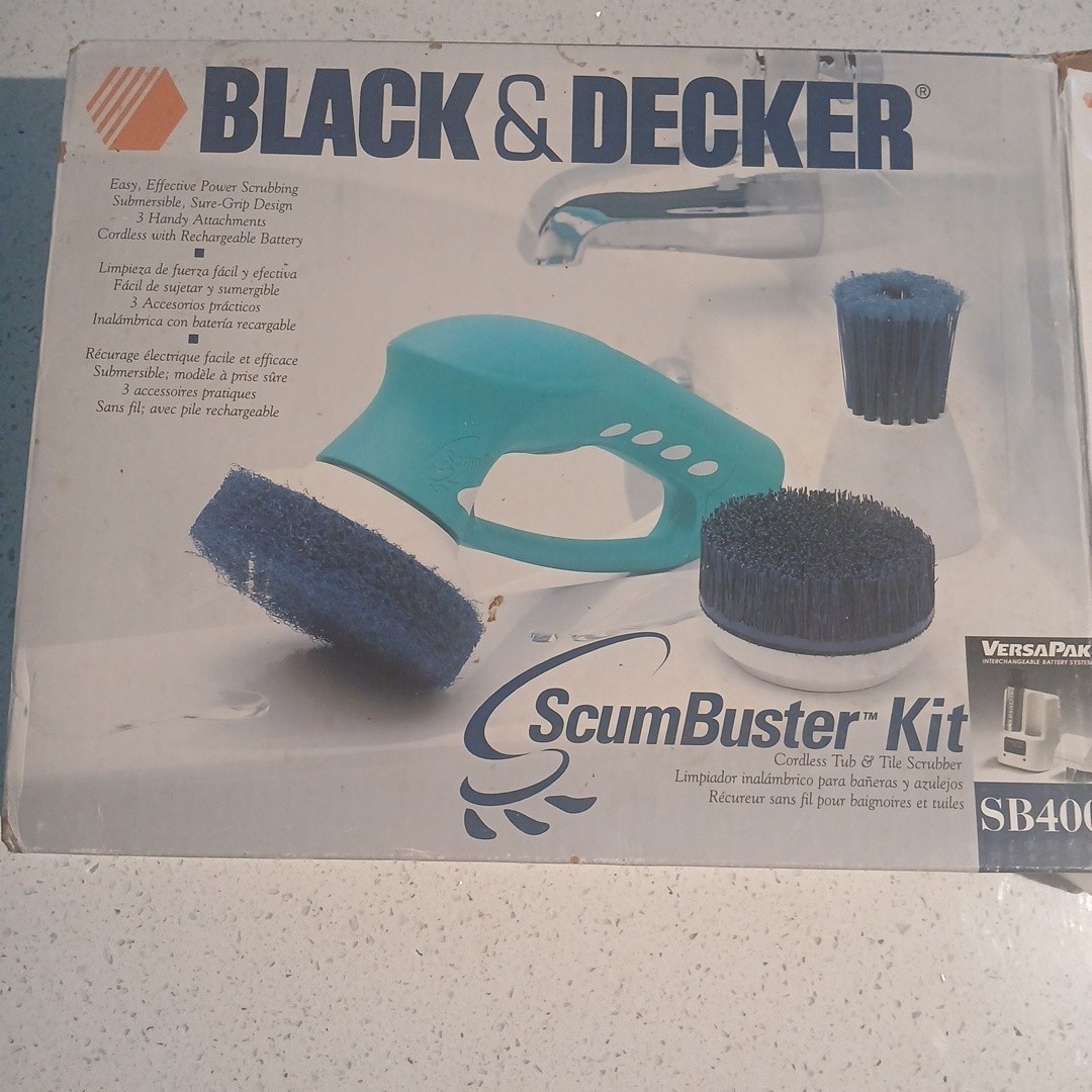 Black and Decker Scum Buster Kit (VersaPak SB400 Not Included) See Photos
