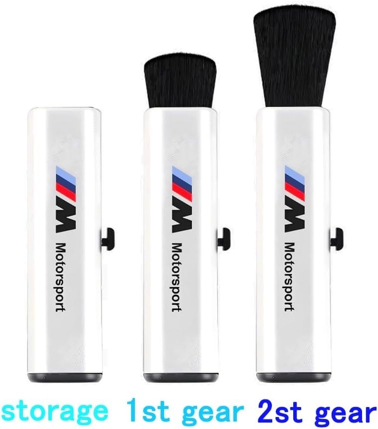 BMW Interior Detailing Brush Car Cleaning Tool 2-Mode Length