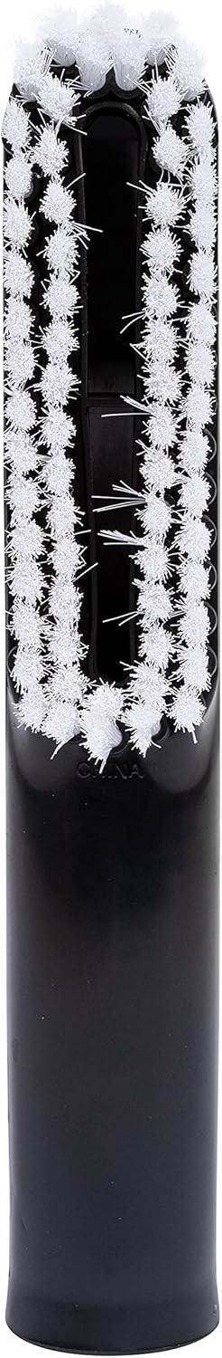 1.25 Inch Diameter Soft Auto Brush, Black Nylon Bristles, Ideal for Cleaning Veh