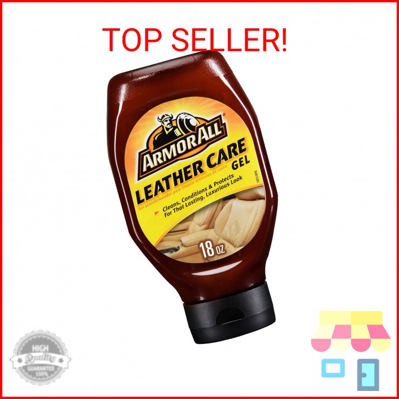 Car Leather Conditioner Gel | Interior Cleaner for Vehicles, Trucks, Motorcyc..
