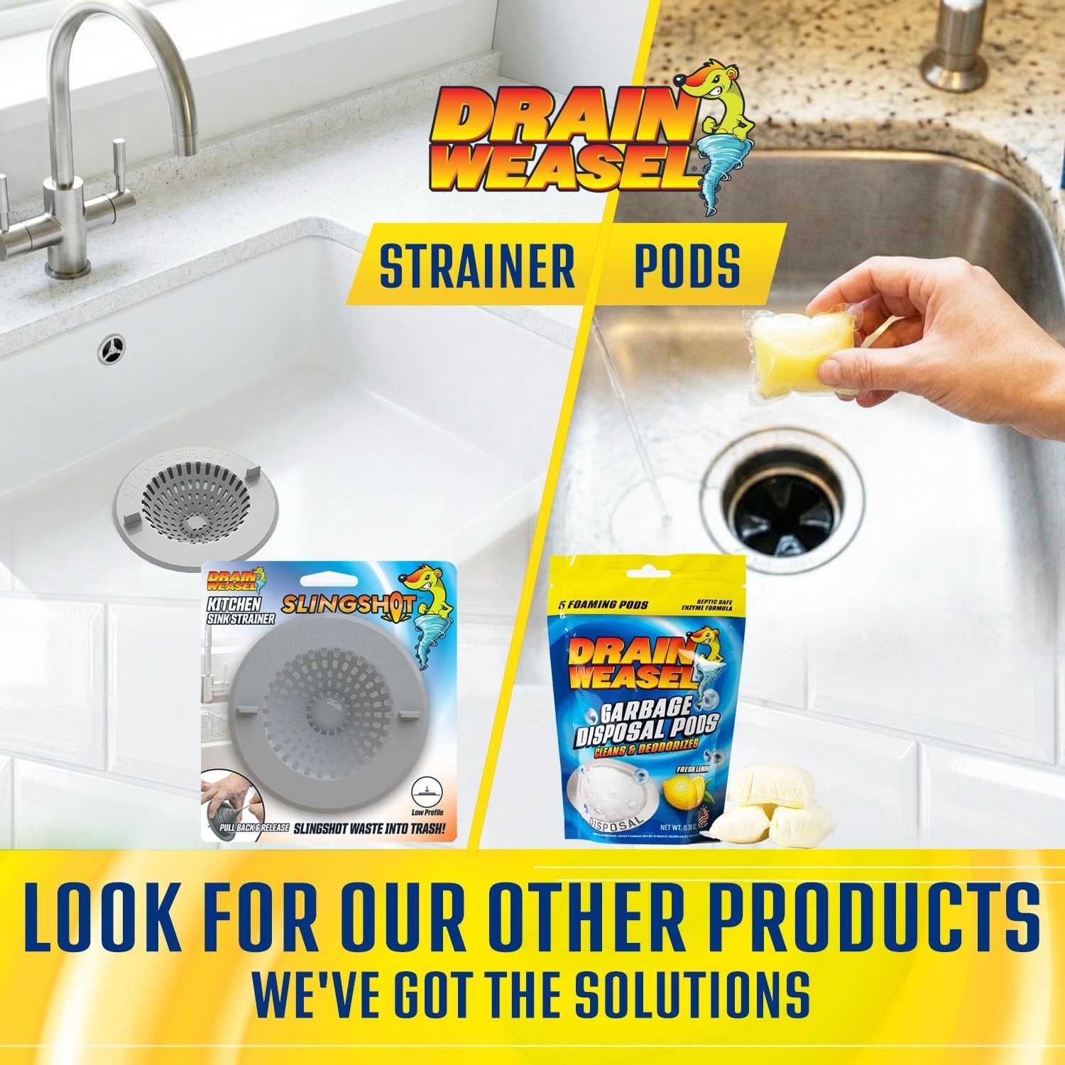 Septic-Safe Garbage Disposal Pods – Foaming Action for Odor-Free Kitchen