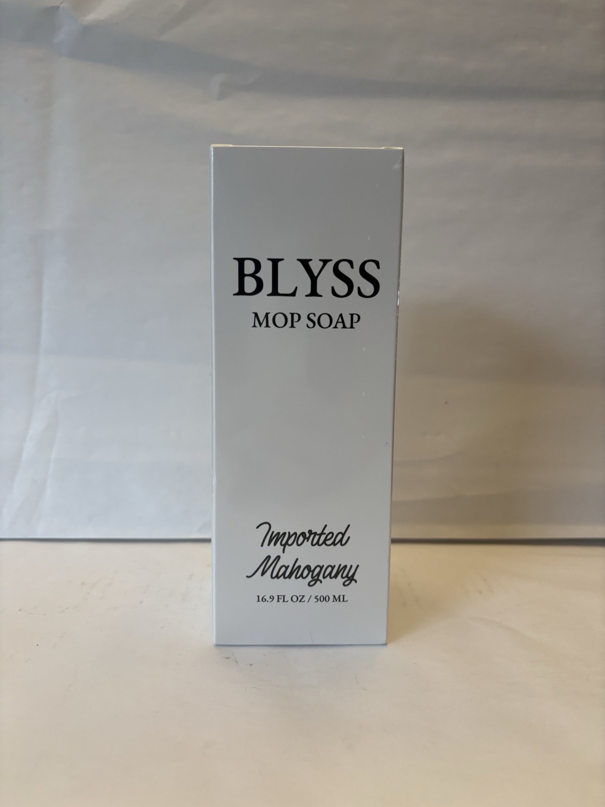 Blyss Mop Soap Cleaning Concentrate Imported Mahogany 16.9fl oz Exp 2/2029 NEW