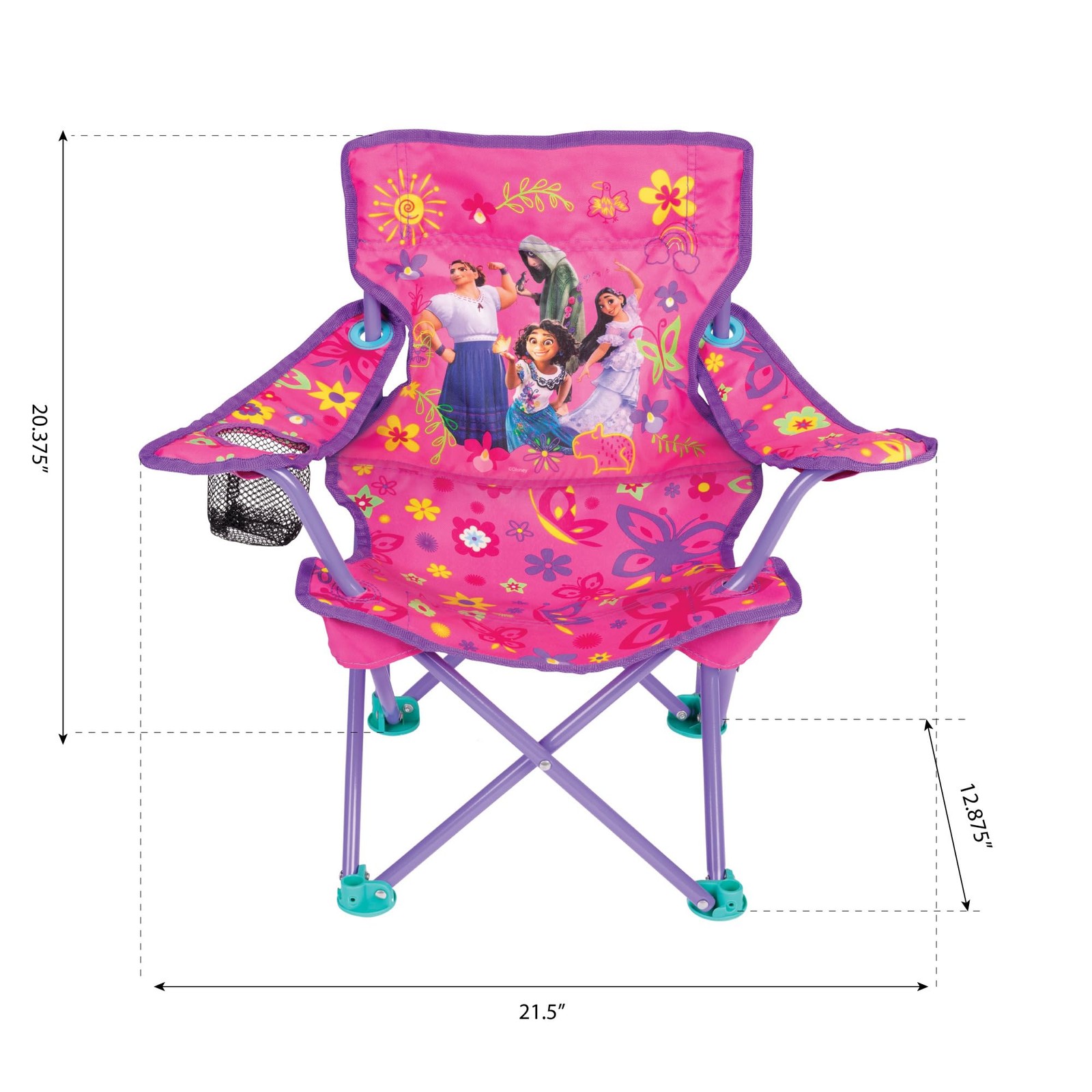 Disney’s Encanto Chair Foldable for Camping, Sports or Patio with Carry Bag, …