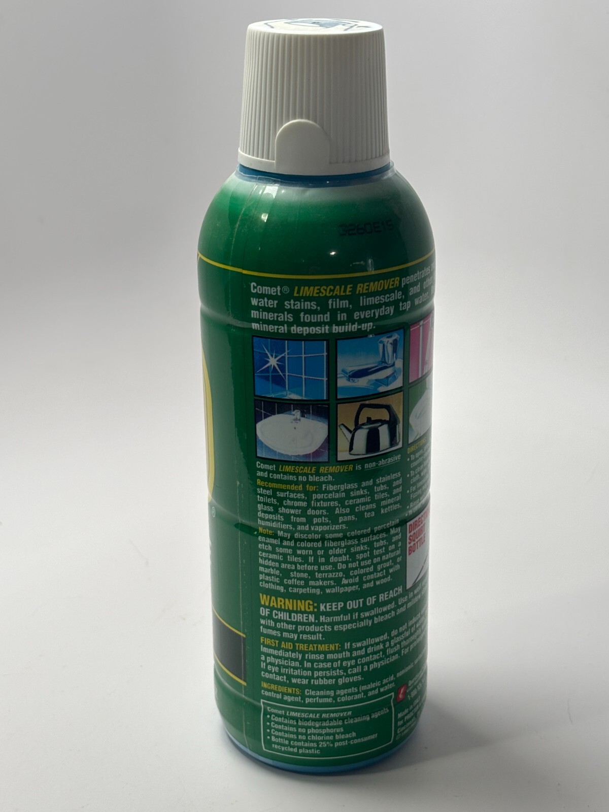 Vintage 1993 COMET Non-Abrasive Limescale Remover Made In Italy Discontinued