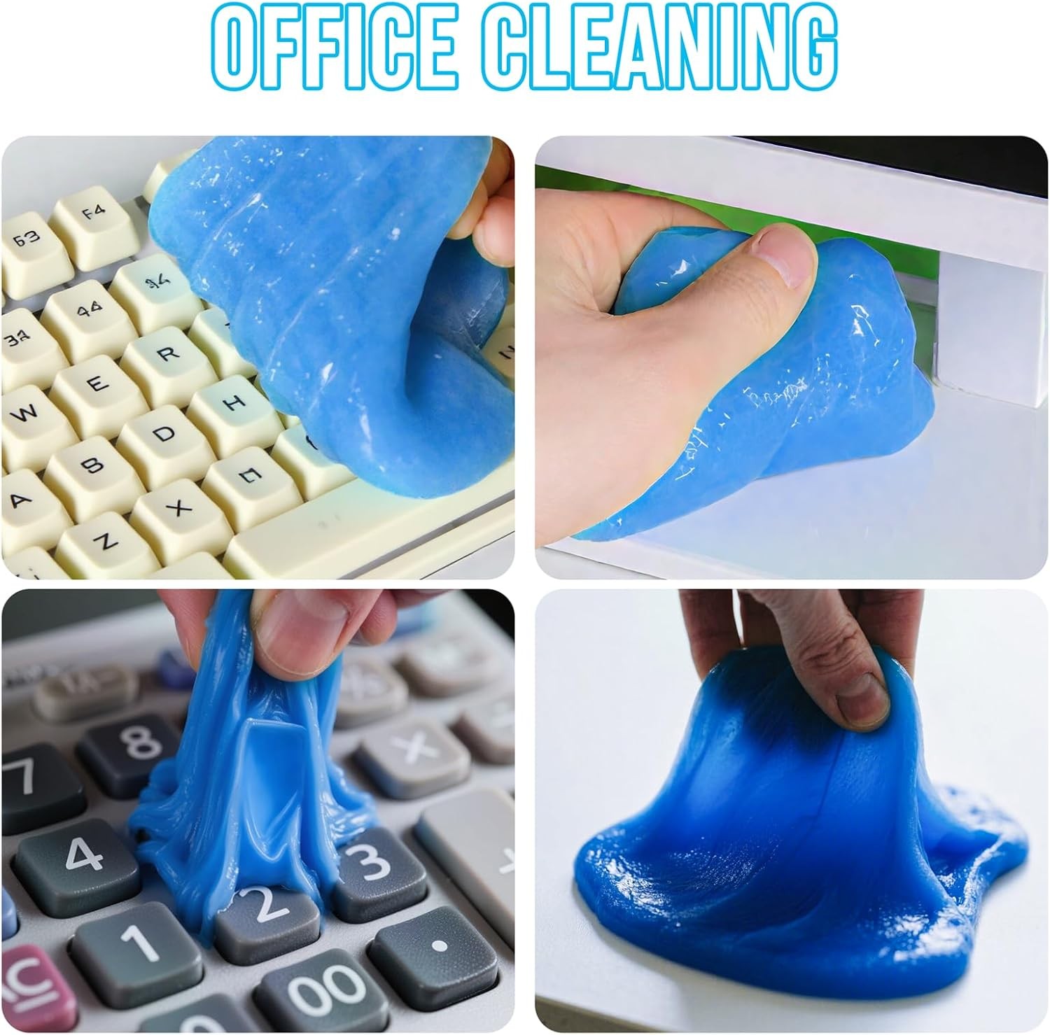 Car Cleaning Gel Car Clean Putty, Car Interior Cleaner Slime, Car Putty Auto Det