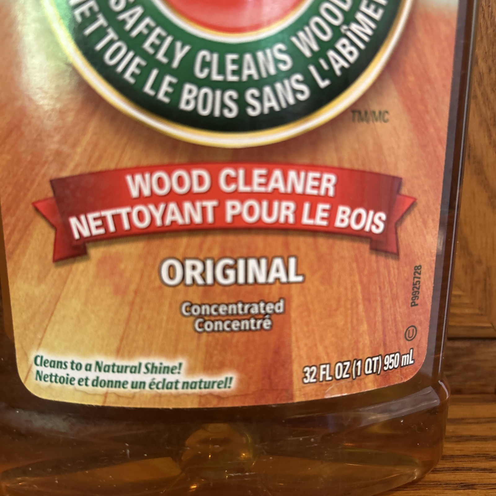 Murphy Original Oil Soap Wood Cleaner pack of 2 , 32 fl oz each. Original.