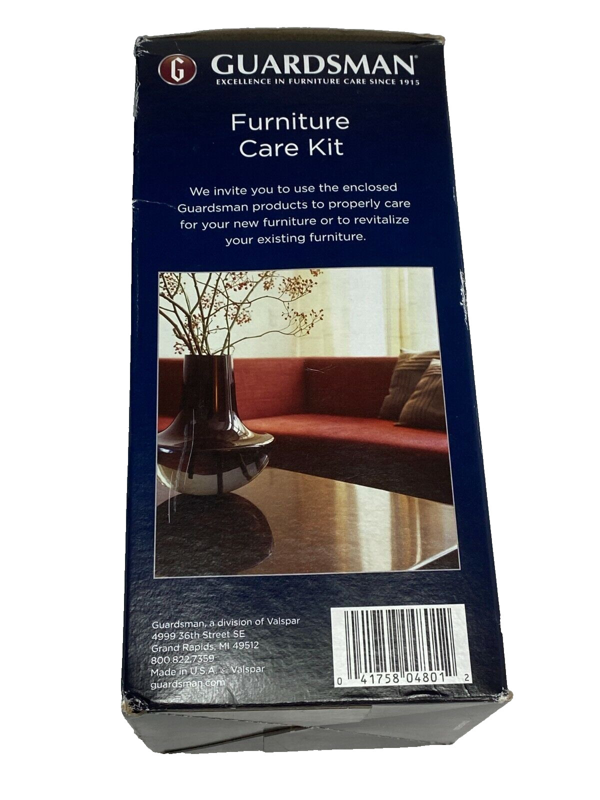 Furniture Care Starter Kit For Fabric Wood & Leather Set of 5 Guardsman