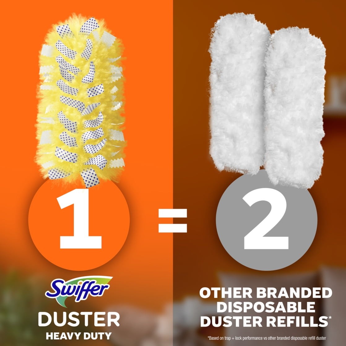 Dusters Heavy Duty Multi-Surface Duster Refills Cleaning Unscented 6 Count