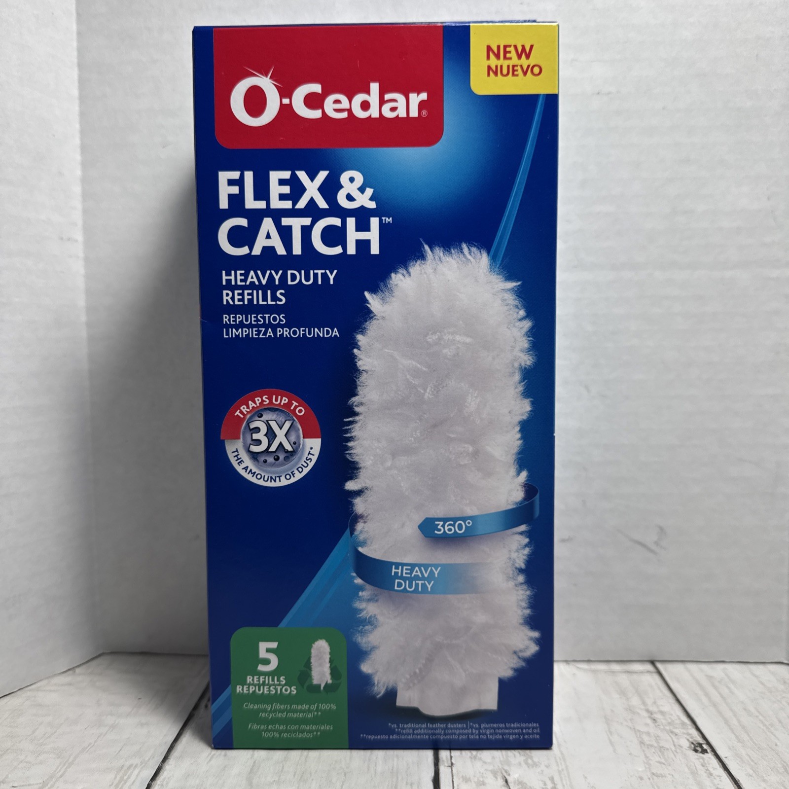 O-Cedar 172172 Flex & Catch 5-Count Refills Only