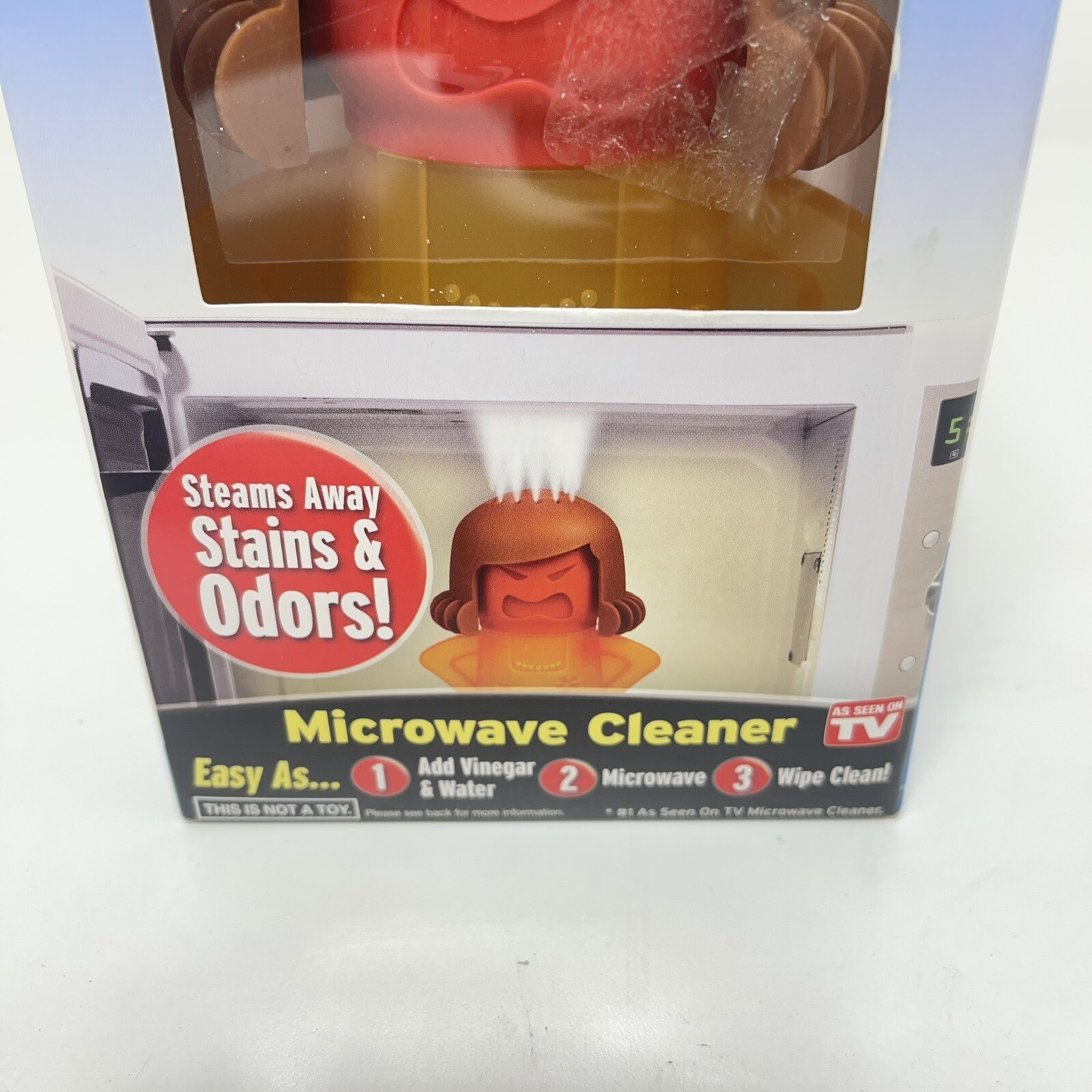 Angry Mama Microwave Fast Steam Useful Newest Cleaner Cleaning Gadget 2015 New