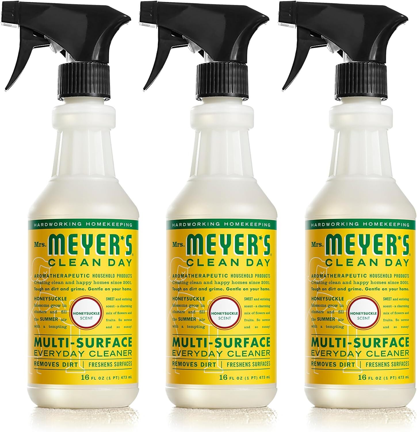 Mrs. Meyer’s Clean Day Multi-Surface Everyday Cleaner, Cruelty Free Formula,