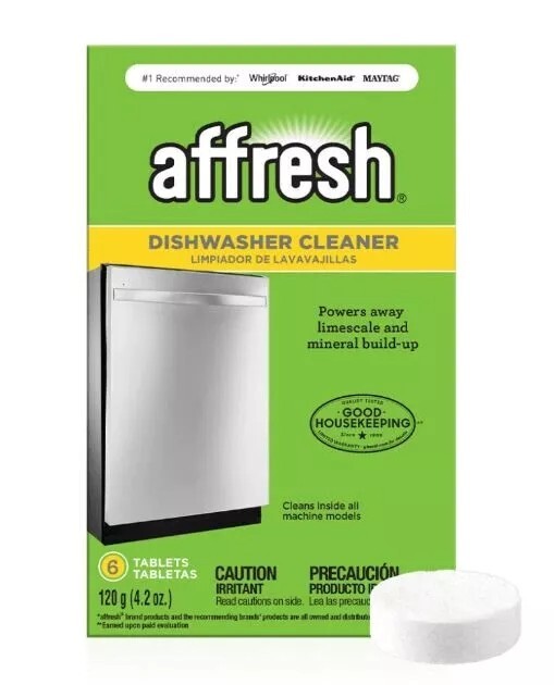 SIX BOXES Affresh W10549851 Dishwasher Cleaner 6 Tablets In EACH BOX TOTAL OF 36