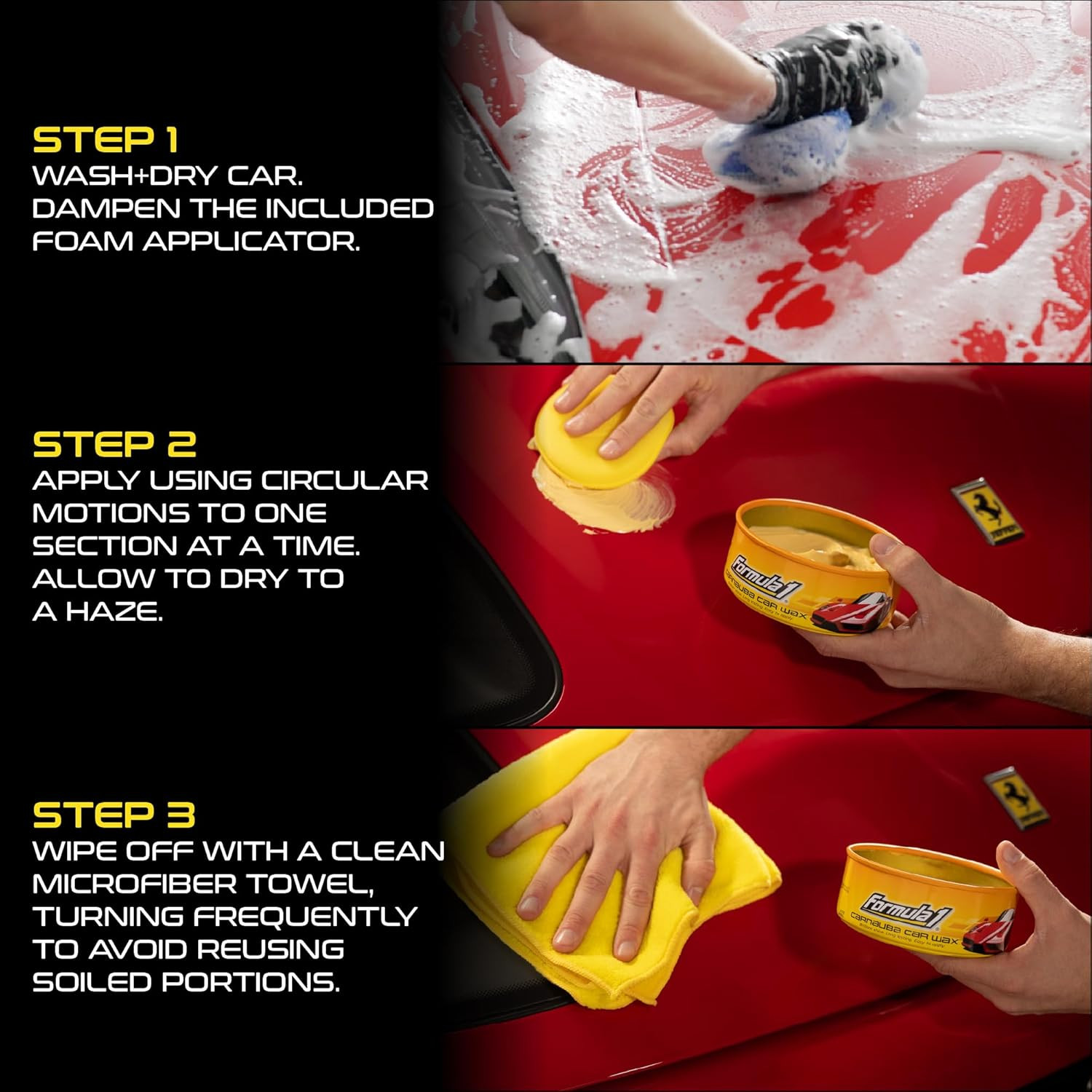 Carnauba Car Wax Paste – High-Gloss Shine – Polish for Car Detailing to Shine &