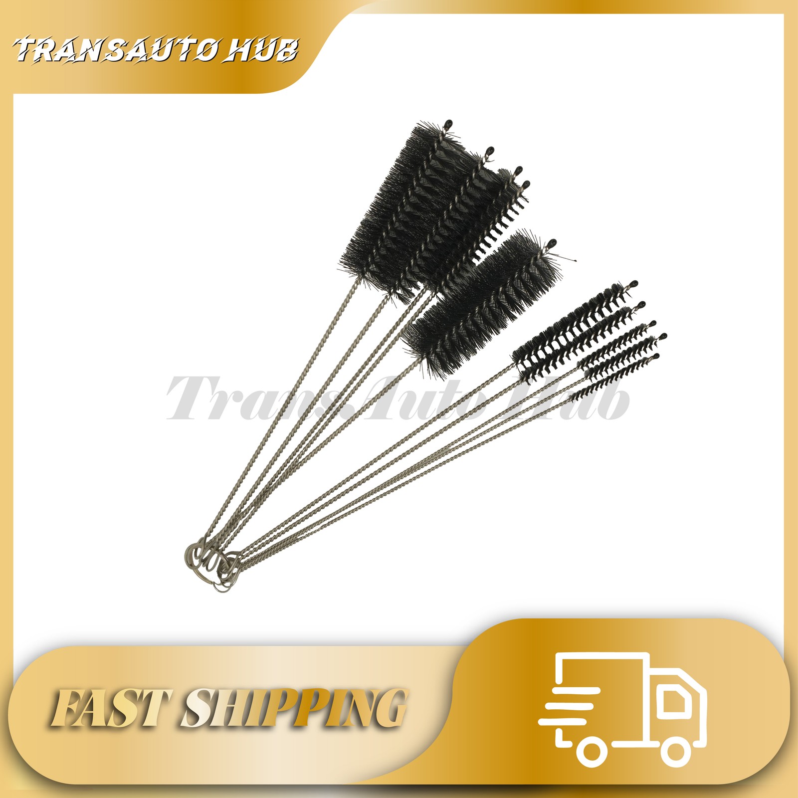 10PCS Set Nylon Small LongCleaning Straw Brush Cleaner Bottle Tube Pipe US