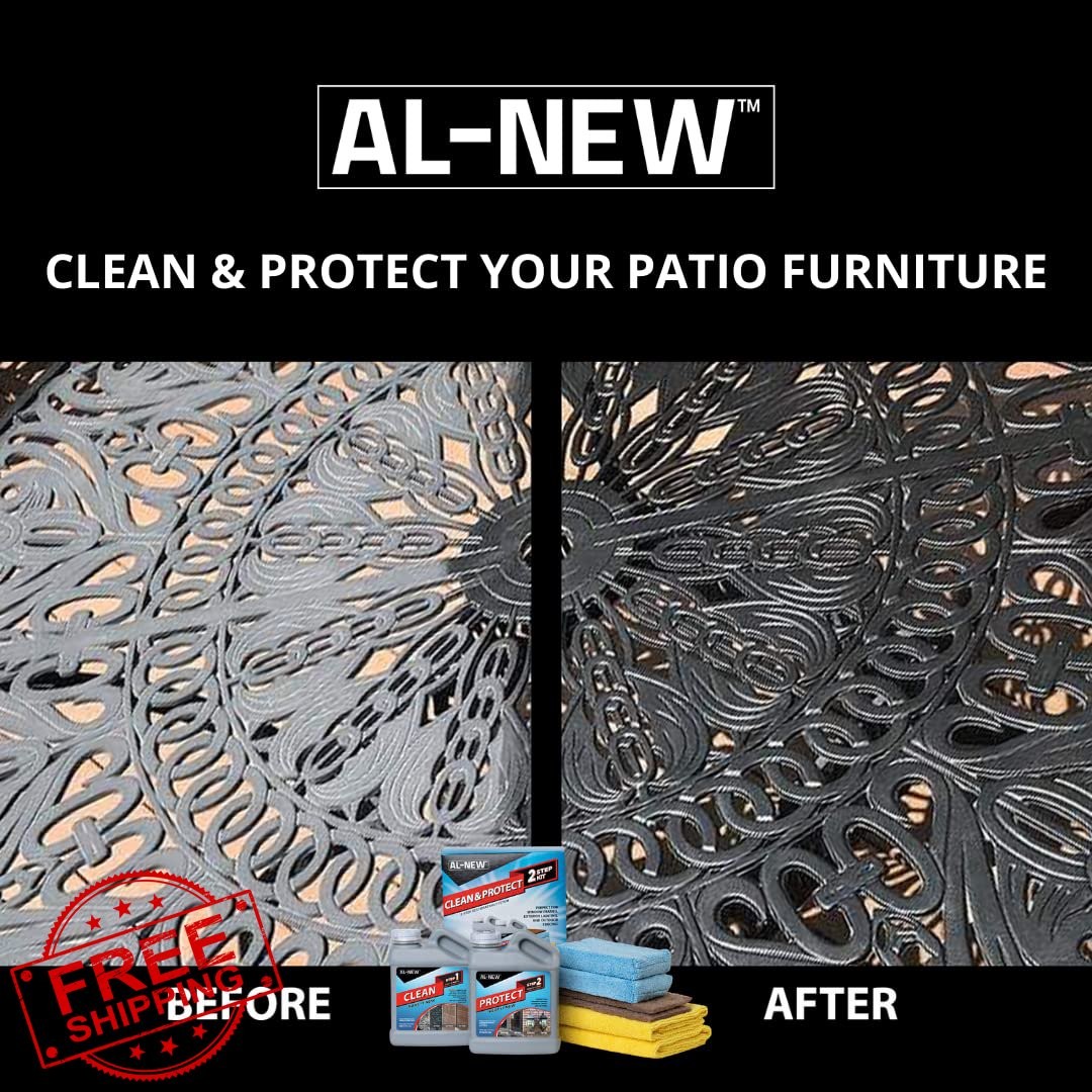 AL-NEW Outdoor Furniture Cleaner Protect Kit 16oz