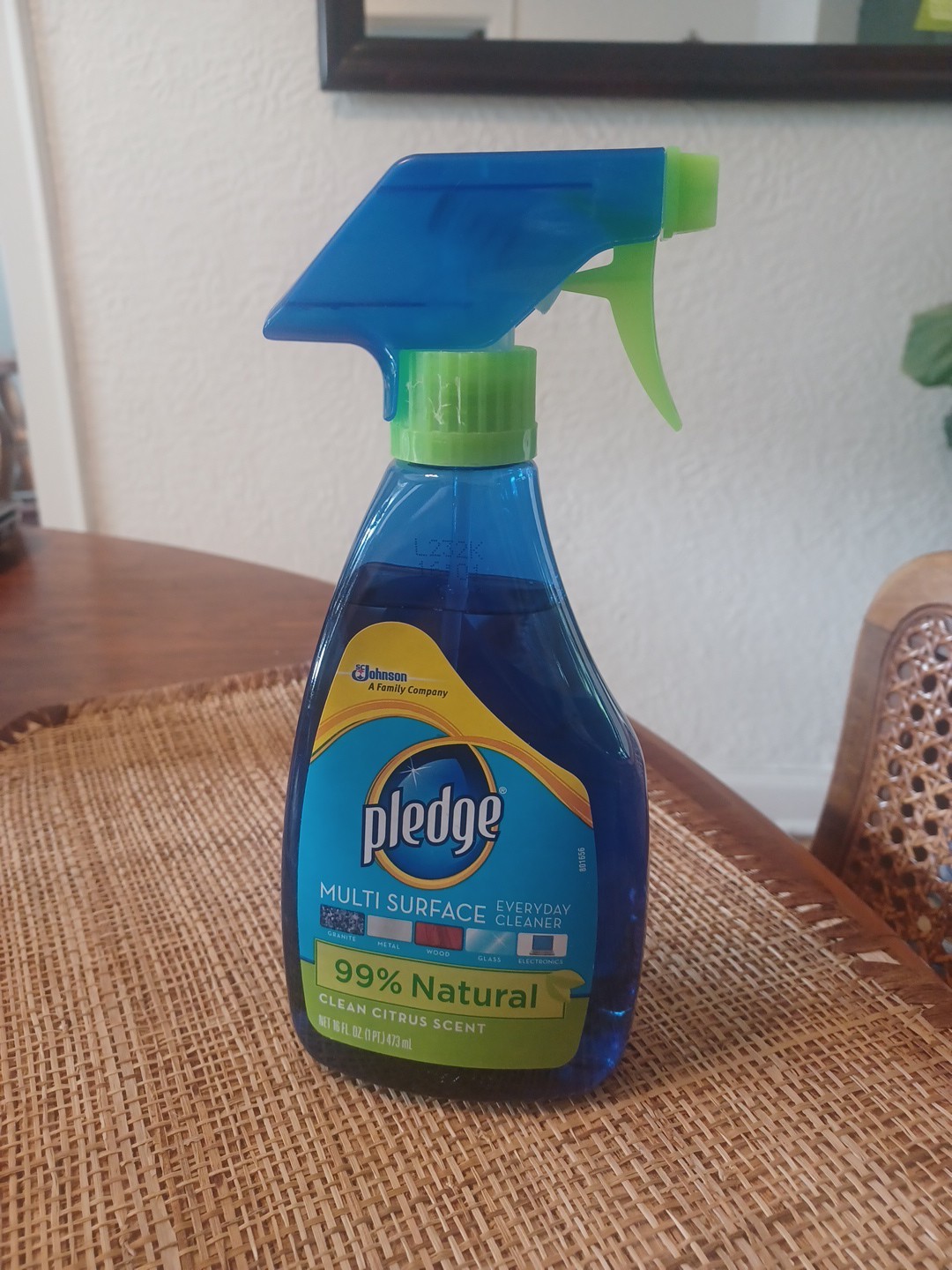 Pledge Multi Surface Cleaner 16oz Metal Wood Glass Electronics Granite