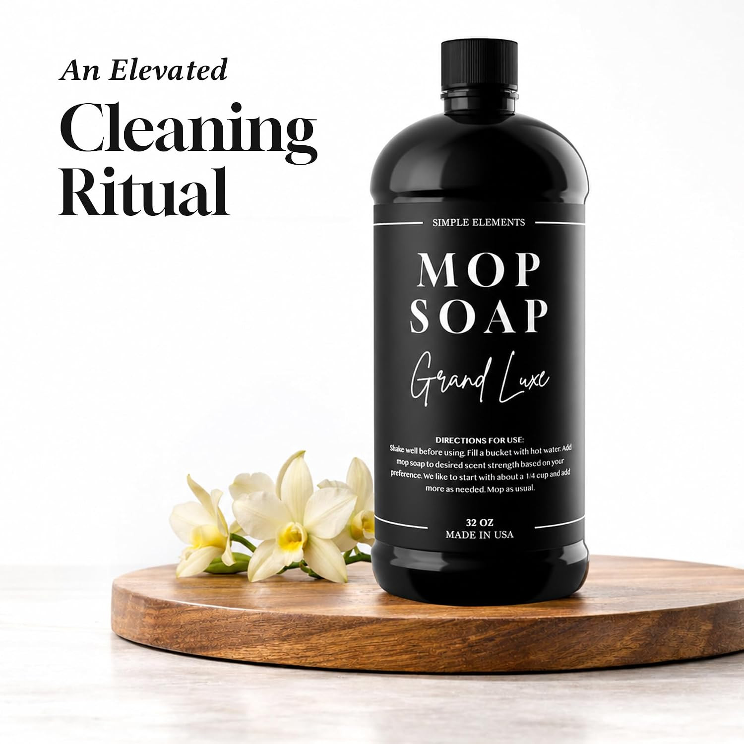 Luxury Mop Soap – Highly Scented Floor Cleaner, Concentrated Formula, No Streaks