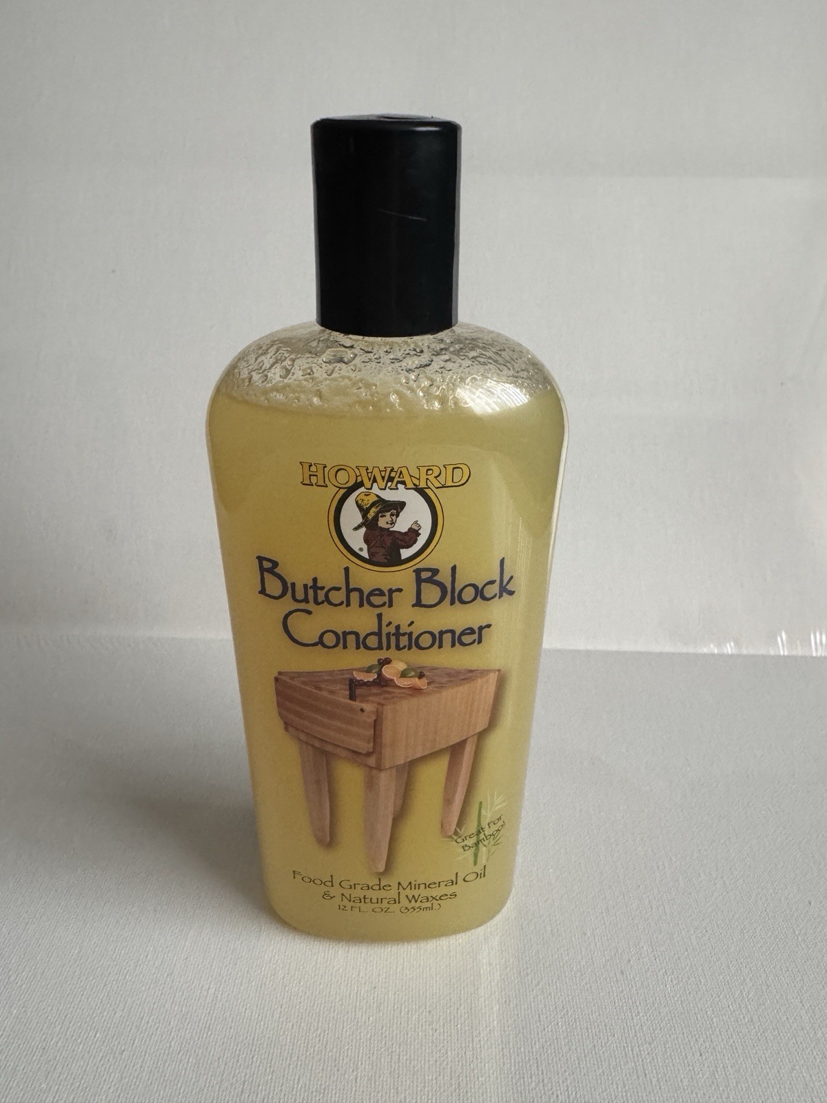 Howard BUTCHER BLOCK CONDITIONER 12 oz. Wood Cutting Board Utensils Food Grade
