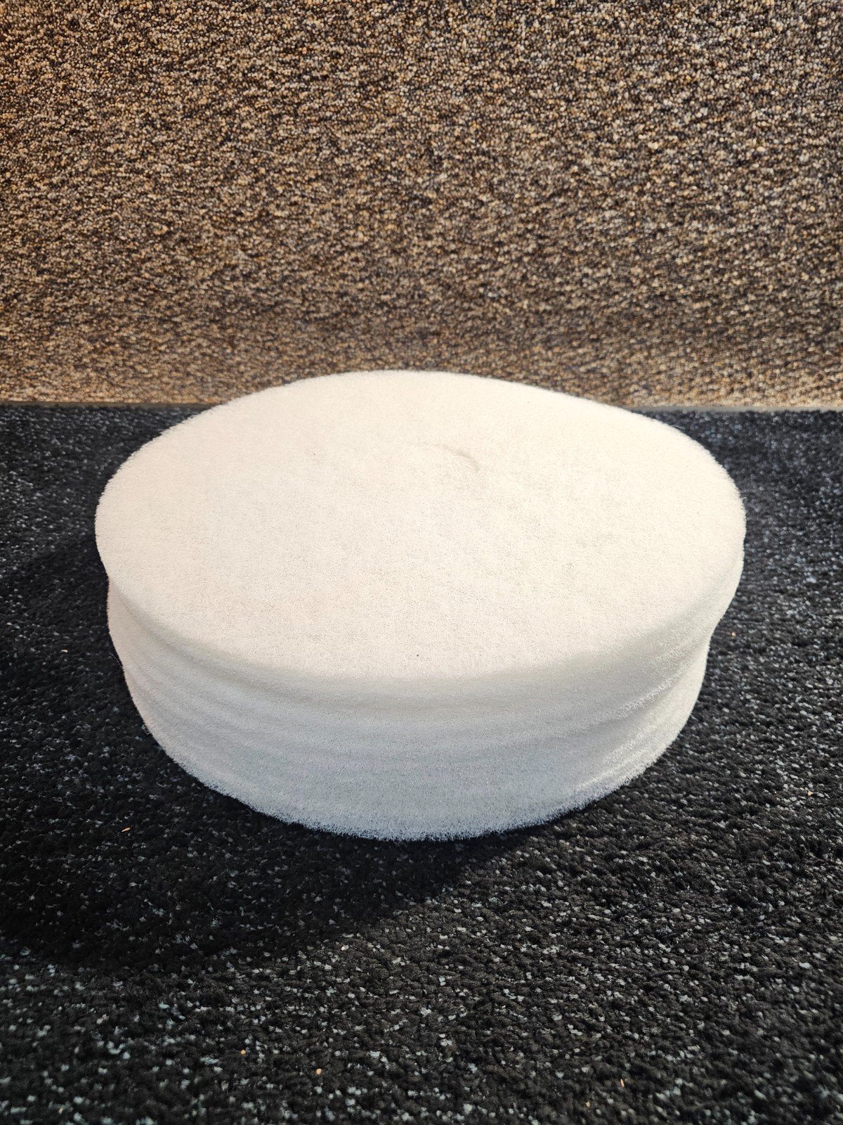 (QTY 10) Virginia Abrasives 416-25177 Thin Nylon Cooler Pad, 1/4″ x 17″, White