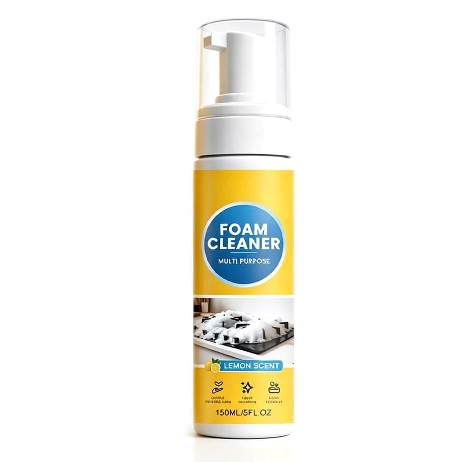 4 in 1 Multi Enzyme Foam Cleaner No Rinse Multifunctional All Purpose Household