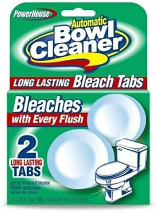 Convenient 2 Count Automatic Toilet Bowl Cleaning Tablets – Freshens Instantly