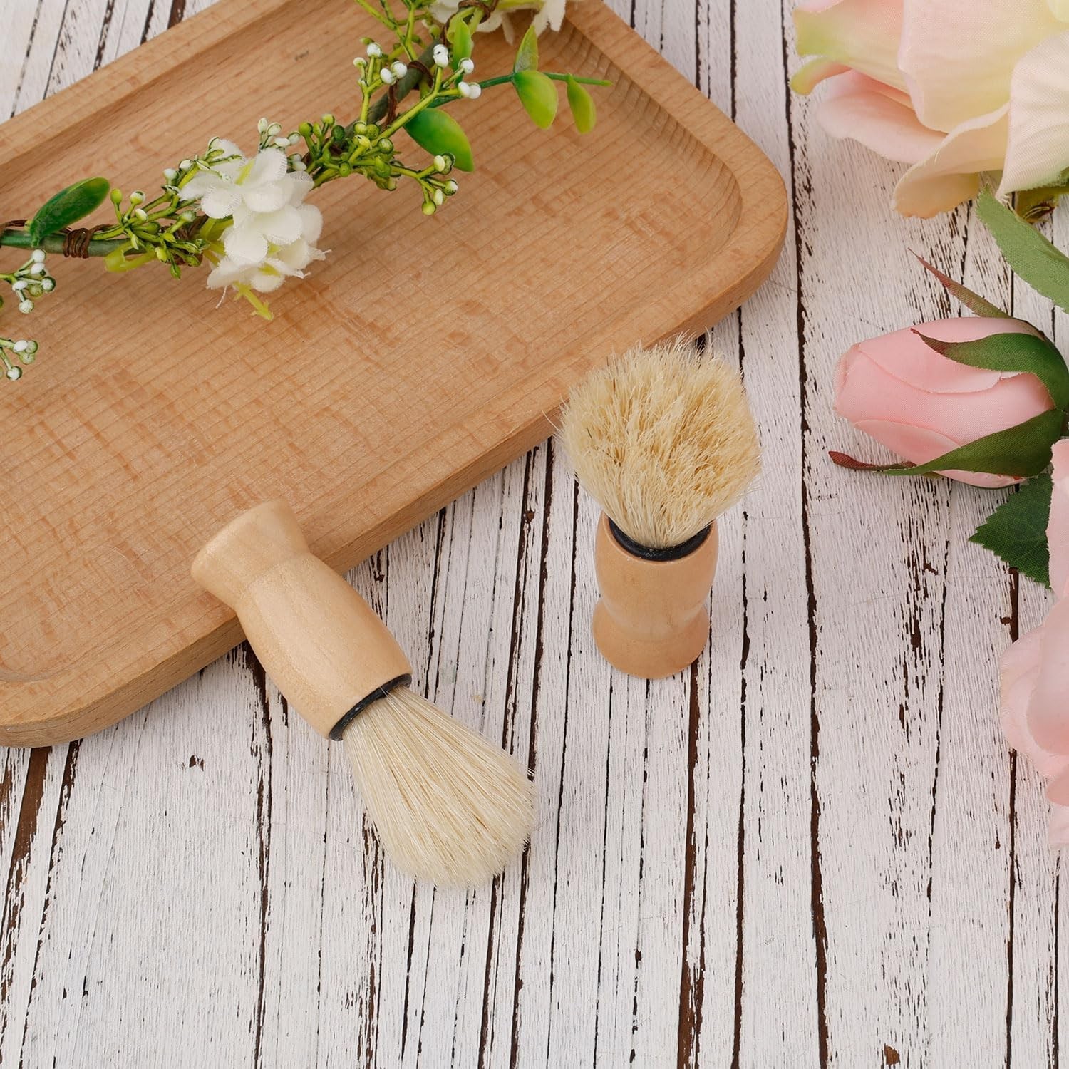 Soft Bristle Salve Brush Set for Leather & Wood – Keep Your Furniture Pristine