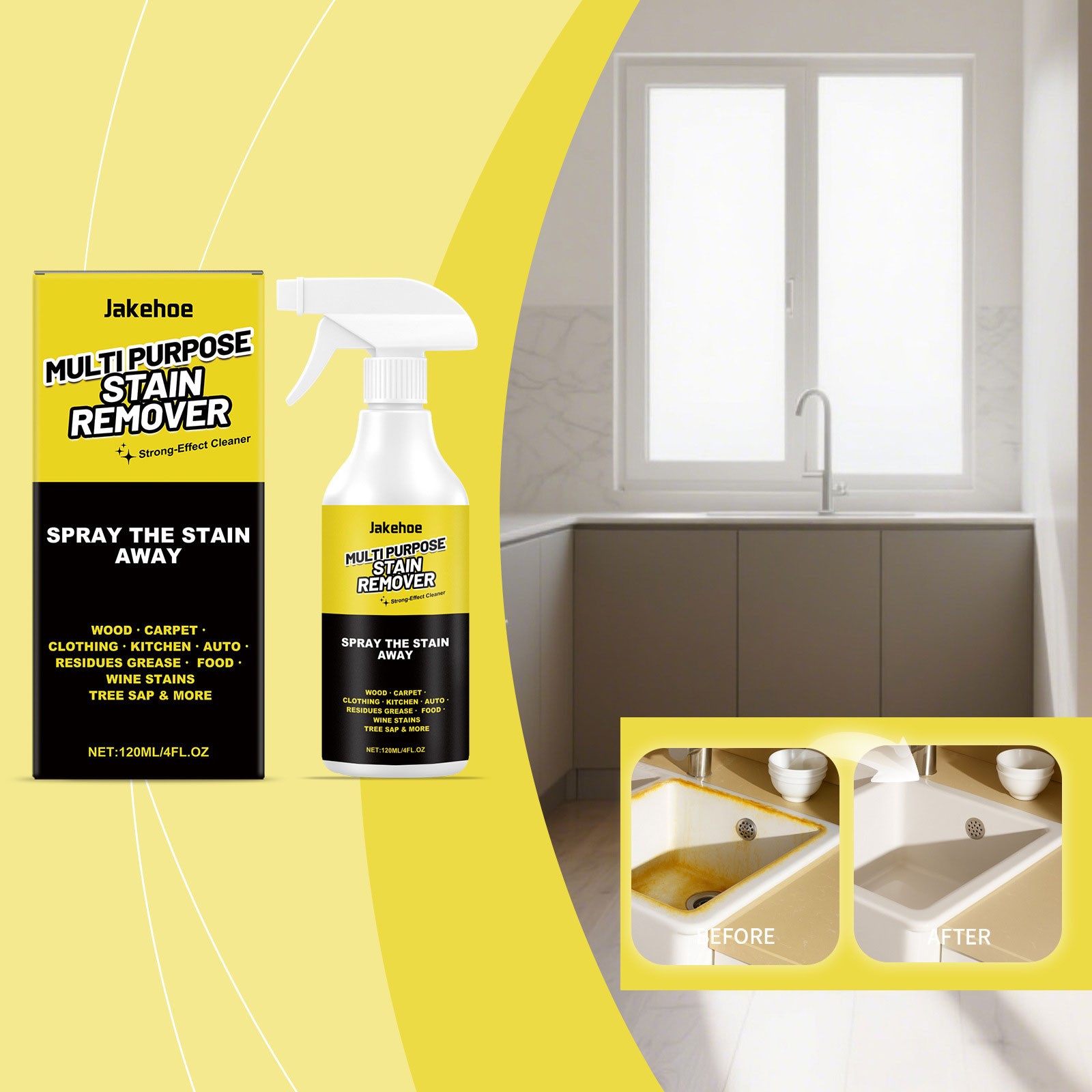 All Purpose Cleaner Spray for Alien Multi-Purpose Stain Remover Powerful Cleane1